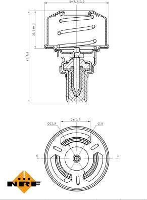 Wilmink Group WG2184638 - Termostato, Refrigerante autozon.pro