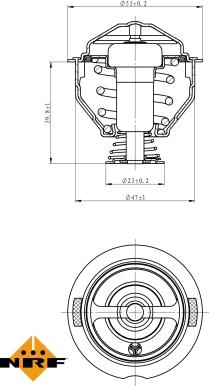 Wilmink Group WG2184808 - Termostato, Refrigerante autozon.pro