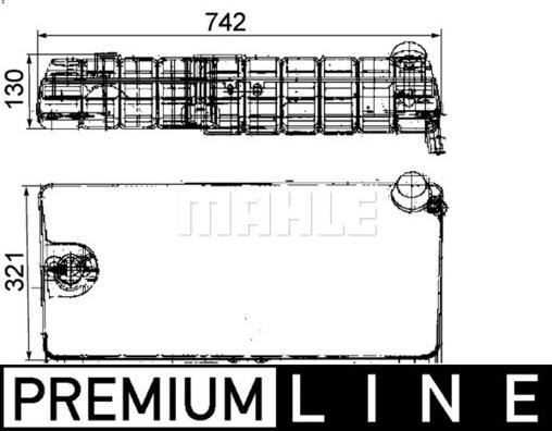 Wilmink Group WG2184390 - Serbatoio compensazione, Refrigerante autozon.pro