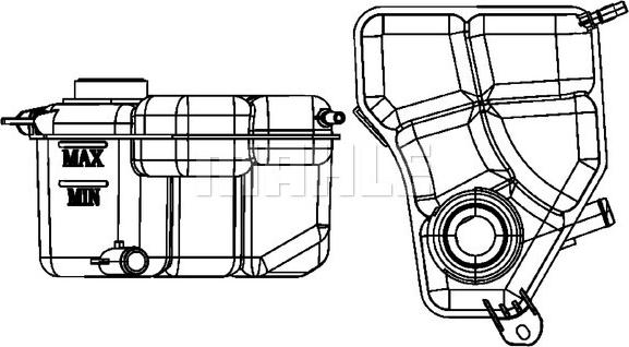 Wilmink Group WG2184295 - Serbatoio compensazione, Refrigerante autozon.pro