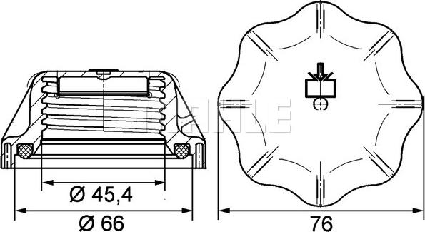 Wilmink Group WG2184227 - Tappo, serbatoio refrigerante autozon.pro