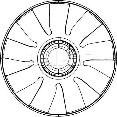 Wilmink Group WG2180970 - Girante, Raffreddamento motore autozon.pro