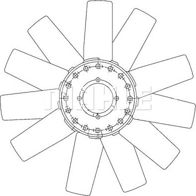 Wilmink Group WG2180971 - Girante, Raffreddamento motore autozon.pro