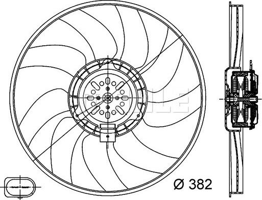 Wilmink Group WG2180680 - Ventola, Raffreddamento motore autozon.pro