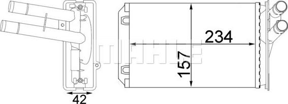 Wilmink Group WG2180090 - Scambiatore calore, Riscaldamento abitacolo autozon.pro