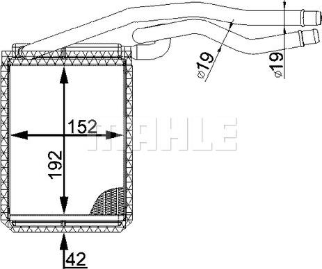 Wilmink Group WG2180098 - Scambiatore calore, Riscaldamento abitacolo autozon.pro