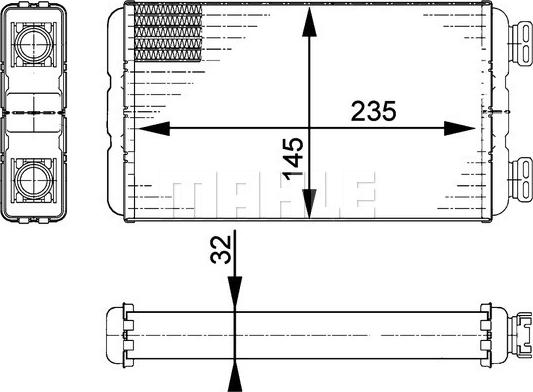 Wilmink Group WG2180009 - Scambiatore calore, Riscaldamento abitacolo autozon.pro