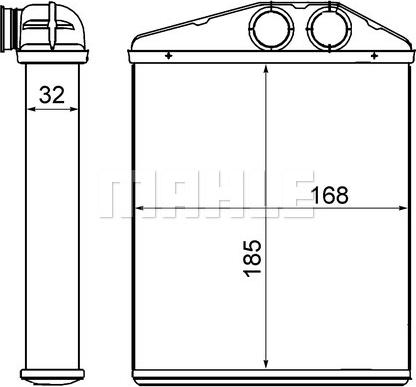 Wilmink Group WG2180001 - Scambiatore calore, Riscaldamento abitacolo autozon.pro