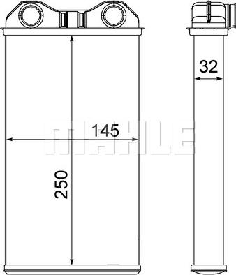 Wilmink Group WG2180011 - Scambiatore calore, Riscaldamento abitacolo autozon.pro