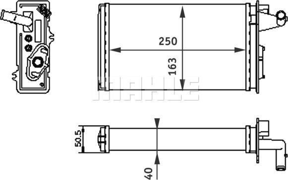 Wilmink Group WG2180013 - Scambiatore calore, Riscaldamento abitacolo autozon.pro