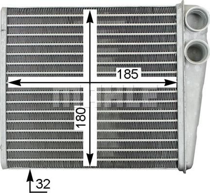 Wilmink Group WG2180087 - Scambiatore calore, Riscaldamento abitacolo autozon.pro