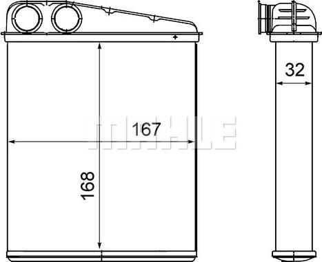 Wilmink Group WG2180031 - Scambiatore calore, Riscaldamento abitacolo autozon.pro