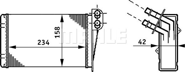 Wilmink Group WG2180190 - Scambiatore calore, Riscaldamento abitacolo autozon.pro