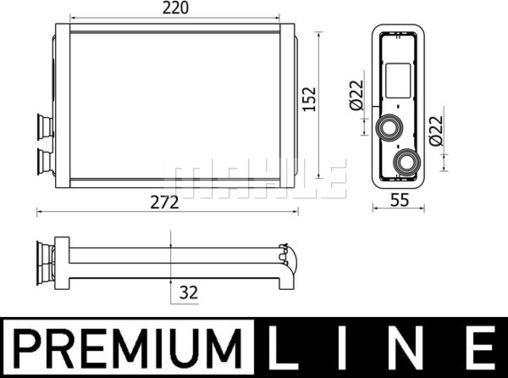 Wilmink Group WG2180154 - Scambiatore calore, Riscaldamento abitacolo autozon.pro