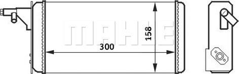 Wilmink Group WG2180158 - Scambiatore calore, Riscaldamento abitacolo autozon.pro