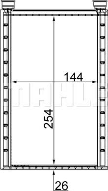 Wilmink Group WG2180103 - Scambiatore calore, Riscaldamento abitacolo autozon.pro