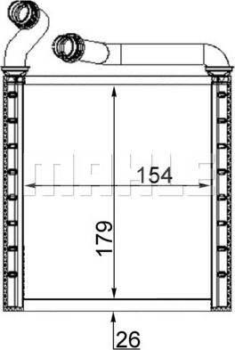 Wilmink Group WG2180102 - Scambiatore calore, Riscaldamento abitacolo autozon.pro