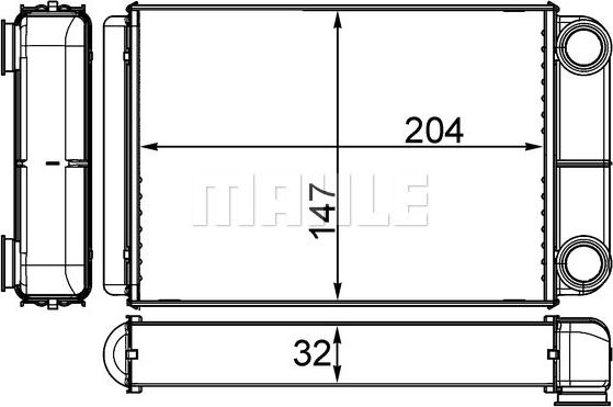 Wilmink Group WG2180133 - Scambiatore calore, Riscaldamento abitacolo autozon.pro