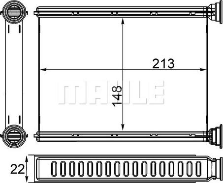 Wilmink Group WG2180125 - Scambiatore calore, Riscaldamento abitacolo autozon.pro