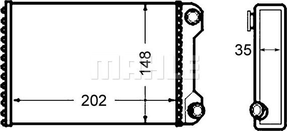 Wilmink Group WG2180174 - Scambiatore calore, Riscaldamento abitacolo autozon.pro