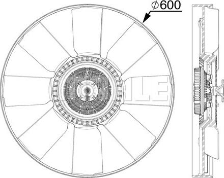 Wilmink Group WG2180861 - Ventola, Raffreddamento motore autozon.pro