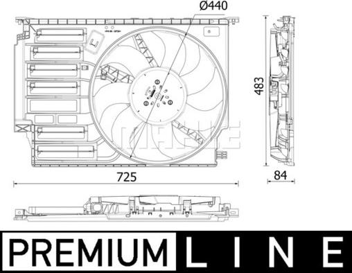 Wilmink Group WG2180885 - Ventola, Raffreddamento motore autozon.pro