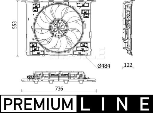 Wilmink Group WG2180881 - Ventola, Raffreddamento motore autozon.pro