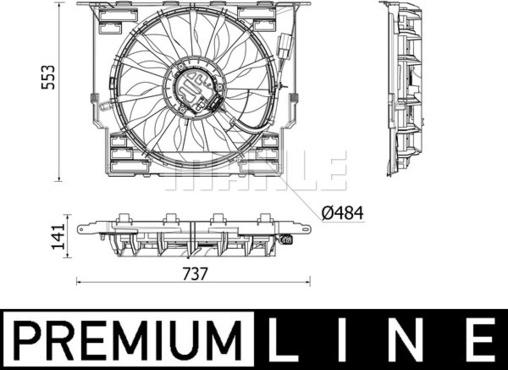 Wilmink Group WG2180882 - Ventola, Raffreddamento motore autozon.pro