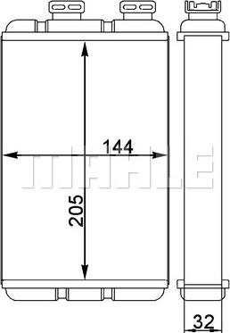 Wilmink Group WG2180209 - Scambiatore calore, Riscaldamento abitacolo autozon.pro