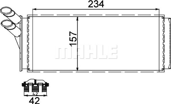 Wilmink Group WG2180219 - Scambiatore calore, Riscaldamento abitacolo autozon.pro