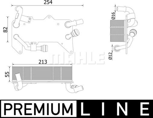 Wilmink Group WG2181080 - Radiatore olio, Cambio automatico autozon.pro