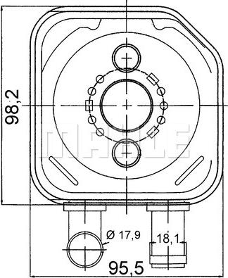 Wilmink Group WG2181110 - Radiatore olio, Olio motore autozon.pro