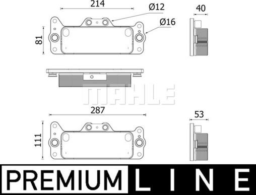 Wilmink Group WG2181172 - Radiatore olio, Cambio automatico autozon.pro