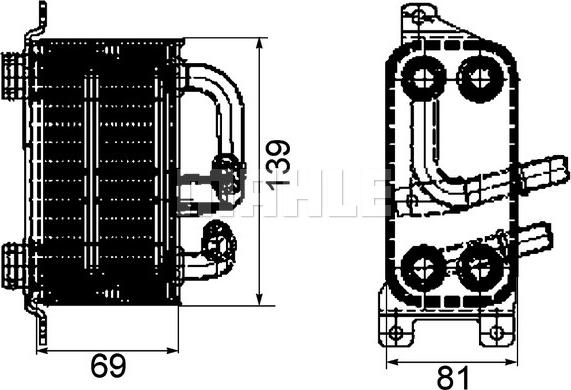 Wilmink Group WG2181246 - Radiatore olio, Olio motore autozon.pro