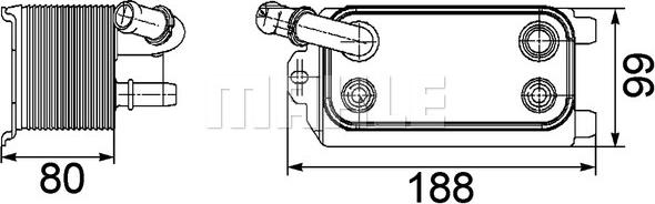 Wilmink Group WG2181253 - Radiatore olio, Cambio automatico autozon.pro