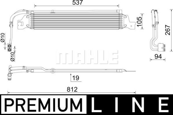 Wilmink Group WG2181202 - Radiatore olio, Cambio automatico autozon.pro