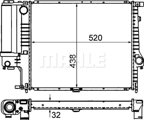 Wilmink Group WG2183476 - Radiatore, Raffreddamento motore autozon.pro