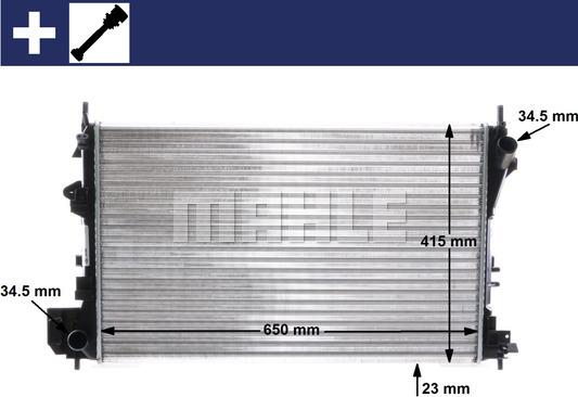 Wilmink Group WG2183567 - Radiatore, Raffreddamento motore autozon.pro