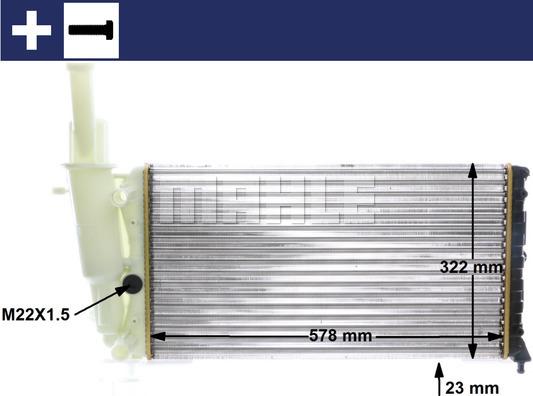 Wilmink Group WG2183504 - Radiatore, Raffreddamento motore autozon.pro