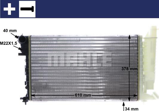 Wilmink Group WG2183660 - Radiatore, Raffreddamento motore autozon.pro