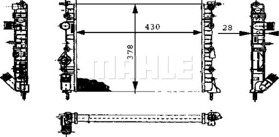 Wilmink Group WG2183623 - Radiatore, Raffreddamento motore autozon.pro