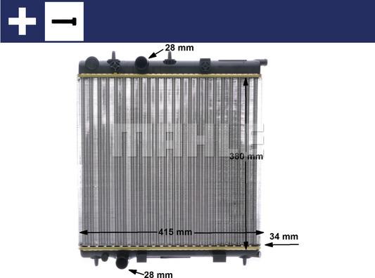 Wilmink Group WG2183053 - Radiatore, Raffreddamento motore autozon.pro