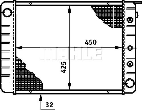 Wilmink Group WG2183860 - Radiatore, Raffreddamento motore autozon.pro