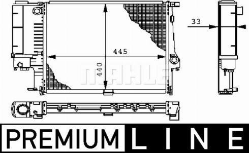 Wilmink Group WG2183302 - Radiatore, Raffreddamento motore autozon.pro