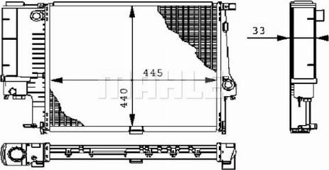 Wilmink Group WG2183302 - Radiatore, Raffreddamento motore autozon.pro