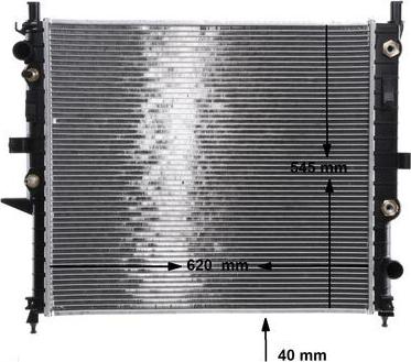 Wilmink Group WG2183741 - Radiatore, Raffreddamento motore autozon.pro