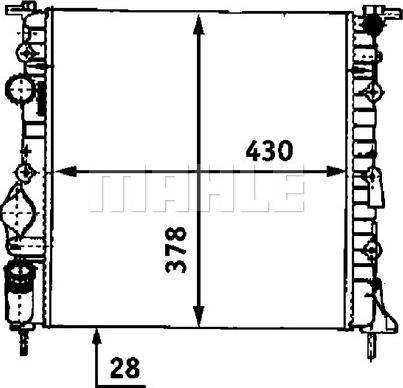 Wilmink Group WG2183716 - Radiatore, Raffreddamento motore autozon.pro