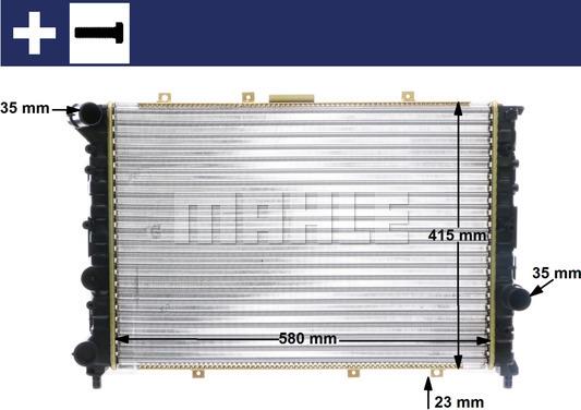 Wilmink Group WG2183710 - Radiatore, Raffreddamento motore autozon.pro