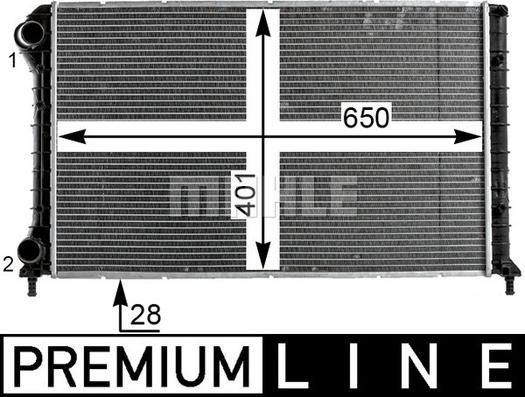 Wilmink Group WG2182999 - Radiatore, Raffreddamento motore autozon.pro