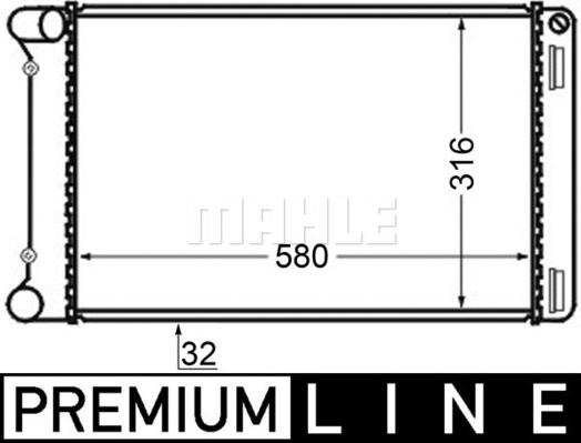 Wilmink Group WG2182474 - Radiatore, Raffreddamento motore autozon.pro